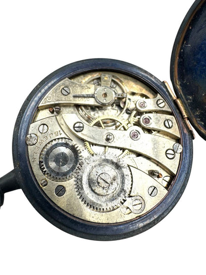 TRIPLE BLOOMS Mechanical Pocket Watch Manual Winding