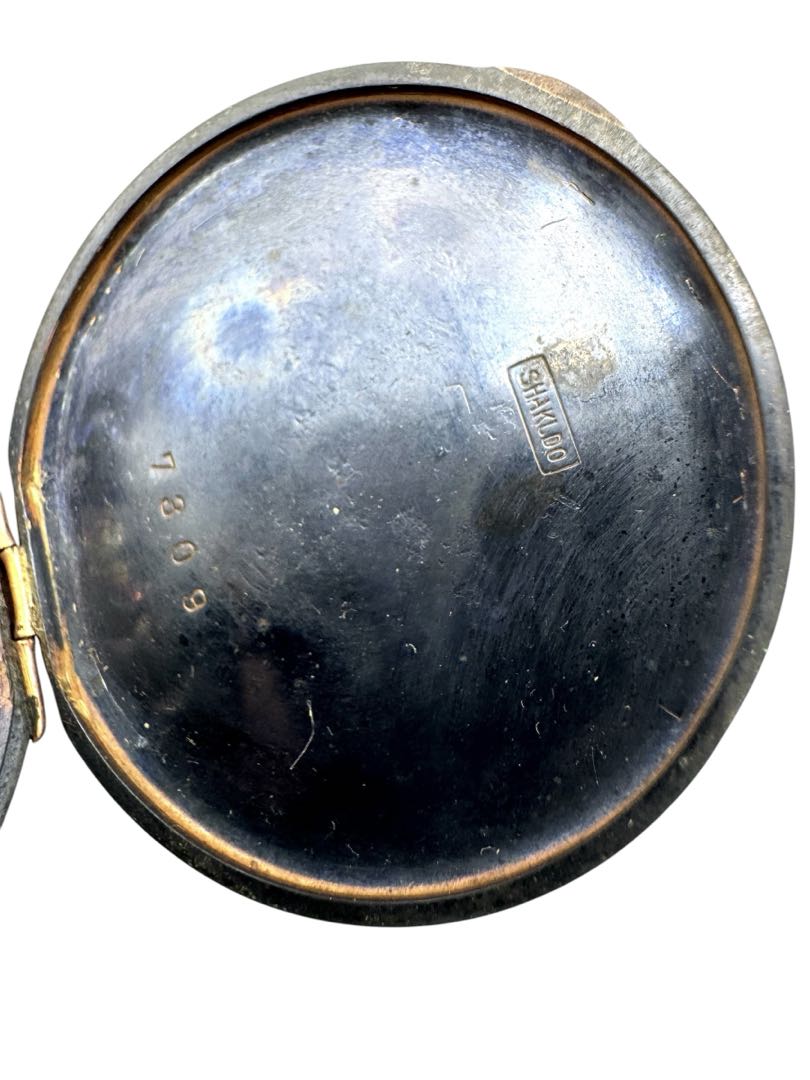 TRIPLE BLOOMS Mechanical Pocket Watch Manual Winding