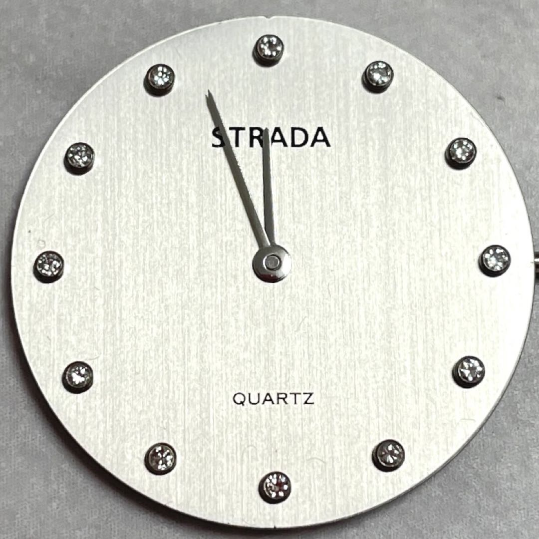 Strada T02063 Analog Quartz Men ストラダ ムーブメント 文字盤 ダイア12個 現状 [For Parts / Junk]