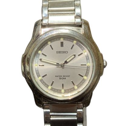 Seiko V701-2170 Analog Quartz Men Watch Operation Confirmed
