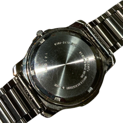 Seiko V701-2170 Analog Quartz Men Watch Operation Confirmed
