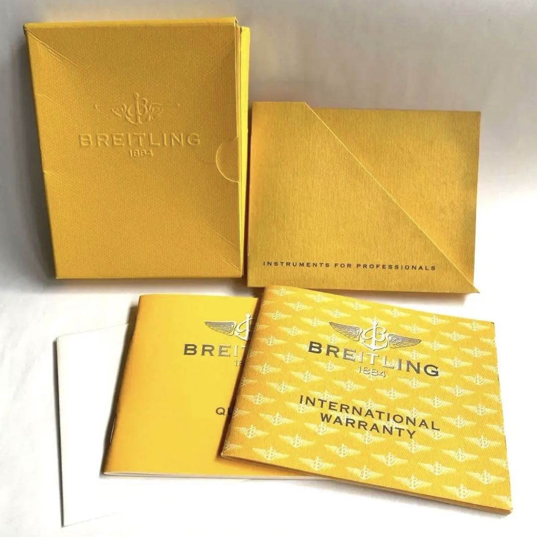 Breitling Analog Quartz Men ブライトリング 国際保証書 取り扱い説明書