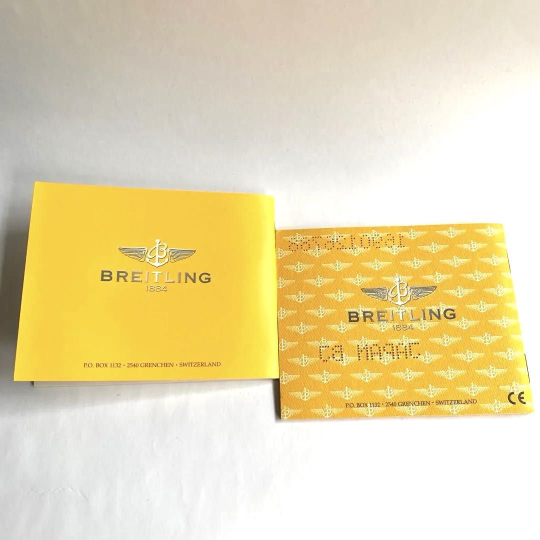 Breitling Analog Quartz Men ブライトリング 国際保証書 取り扱い説明書