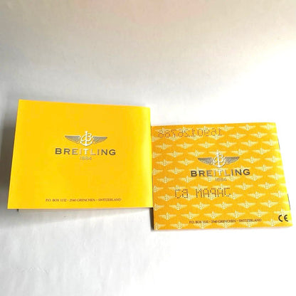 Breitling Analog Quartz Men ブライトリング 国際保証書 取り扱い説明書