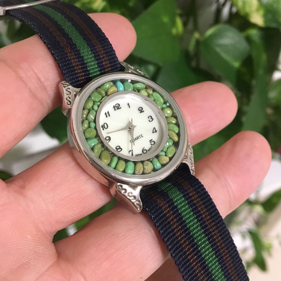 Indian Design Analog Quartz Women インディアンデザイン ターゴイズ Watch