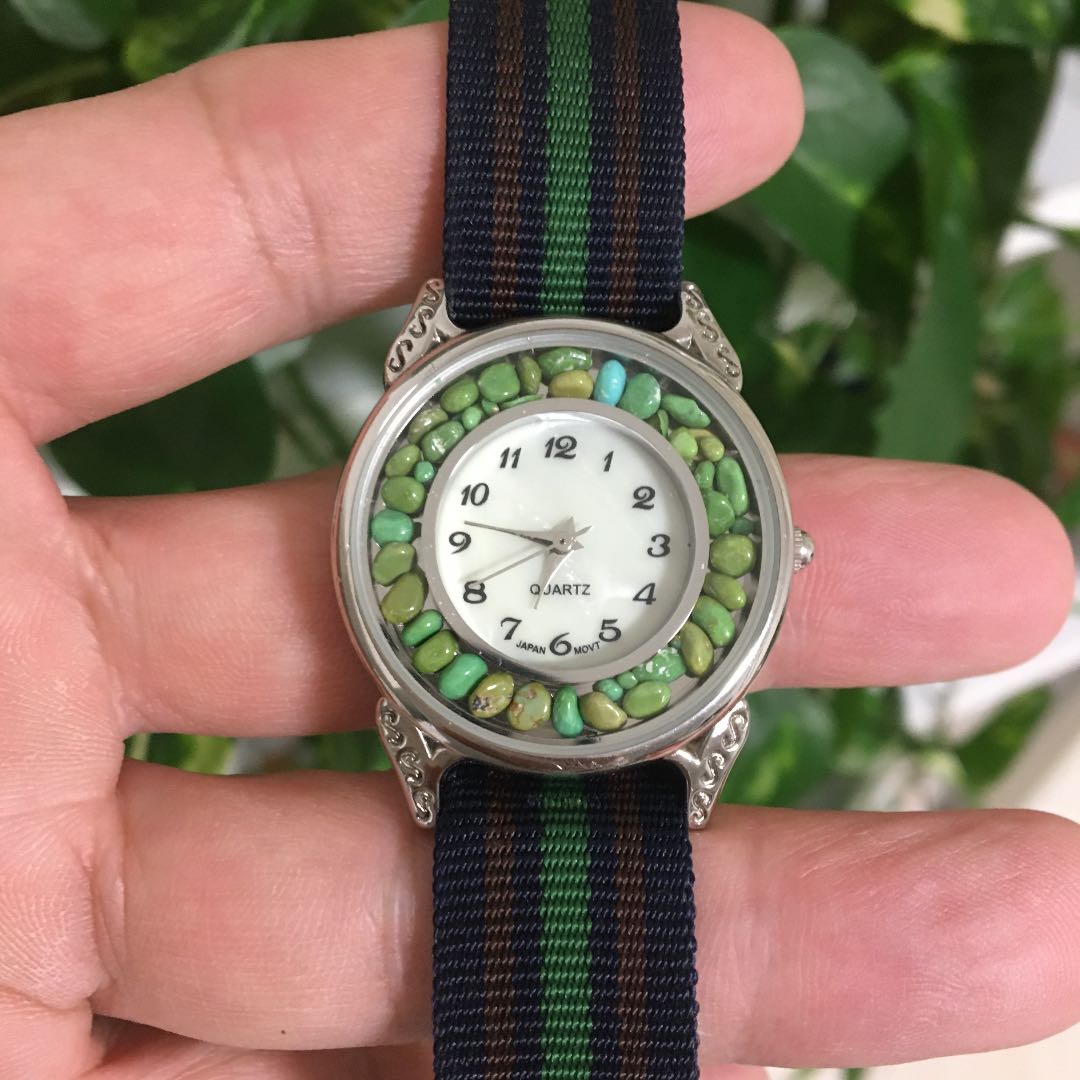 Indian Design Analog Quartz Women インディアンデザイン ターゴイズ Watch