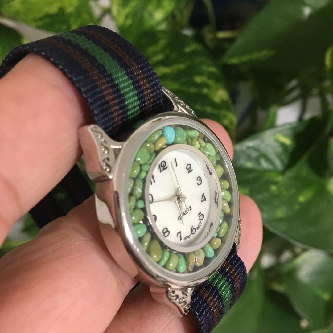 Indian Design Analog Quartz Women インディアンデザイン ターゴイズ Watch