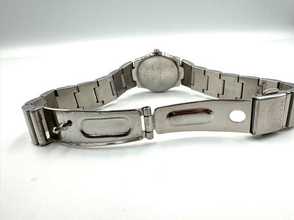 Citizen Wicca 5930-L20735 TA Analog Quartz (Battery) Women Vtg. Blue Dial Roman Index Ladies Watch Head Only
