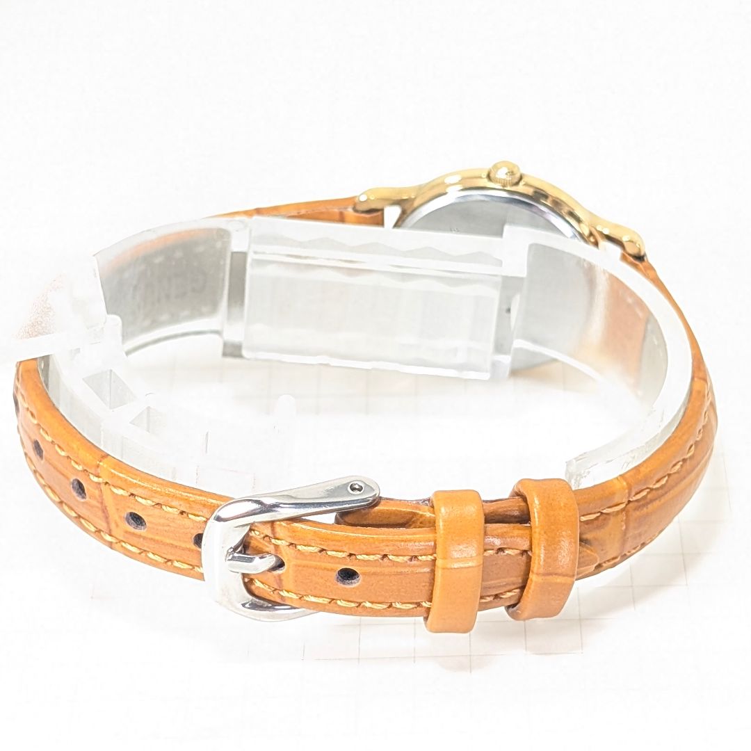 Seiko Spirit Analog Quartz Women Battery & Band Replaced Working Item