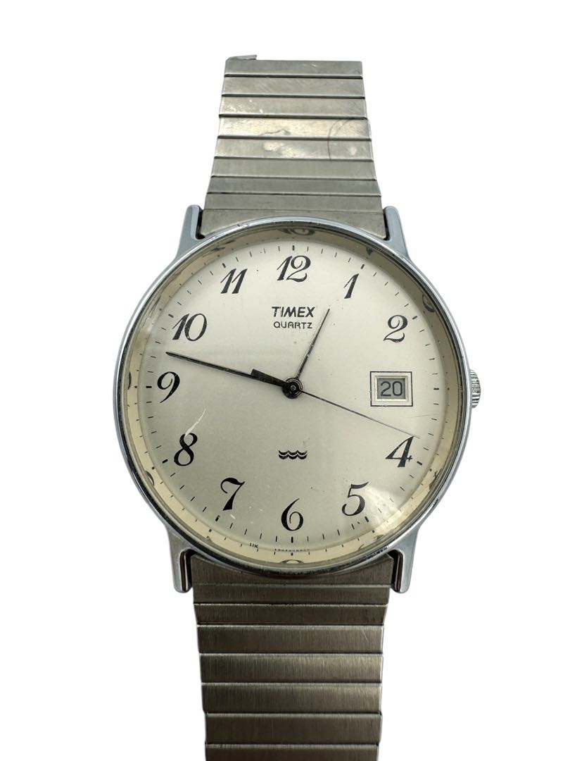 TIMEX Quartz Watch Damaged Strap UNTESTED FOR PARTS