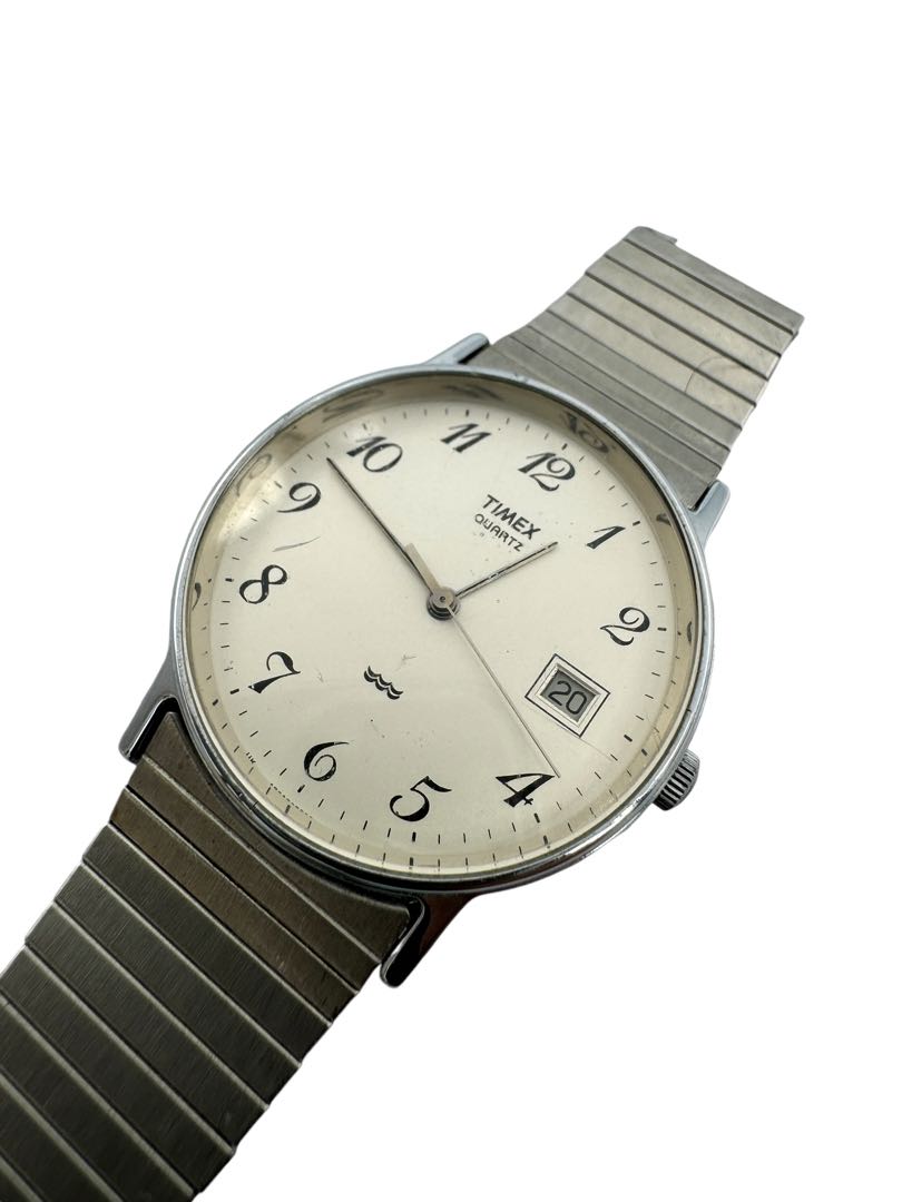 TIMEX Quartz Watch Damaged Strap UNTESTED FOR PARTS