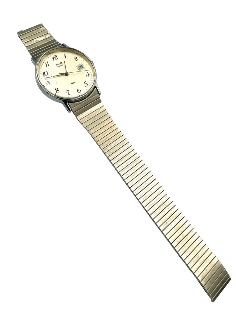 TIMEX Quartz Watch Damaged Strap UNTESTED FOR PARTS