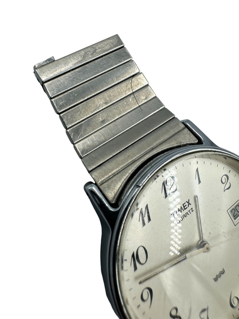 TIMEX Quartz Watch Damaged Strap UNTESTED FOR PARTS