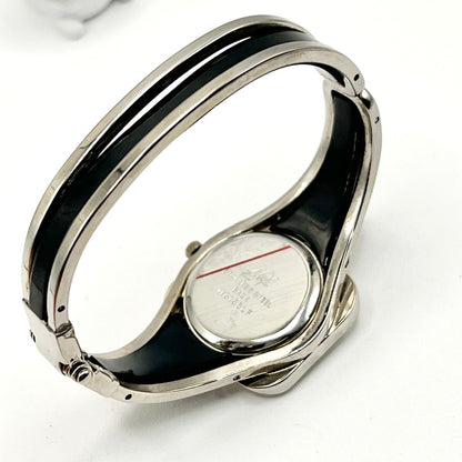 Heel Analog Quartz Women ヒール Watch スクエア ブレスレット レア [For Parts / Junk]