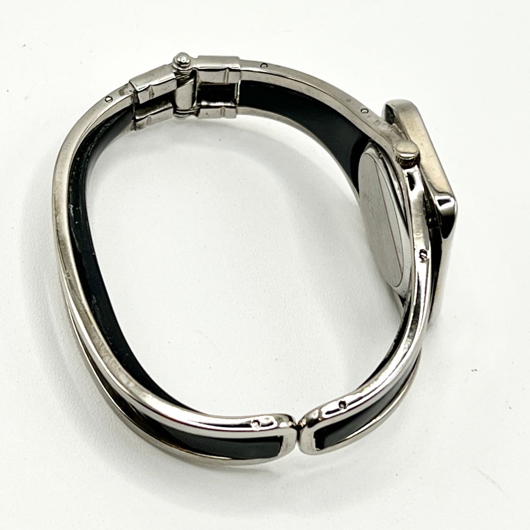 Heel Analog Quartz Women ヒール Watch スクエア ブレスレット レア [For Parts / Junk]