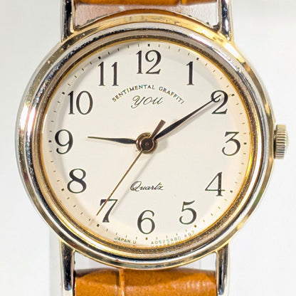 Orient YOU Analog Quartz Women Battery & Band Replaced Working Item
