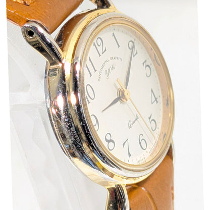 Orient YOU Analog Quartz Women Battery & Band Replaced Working Item
