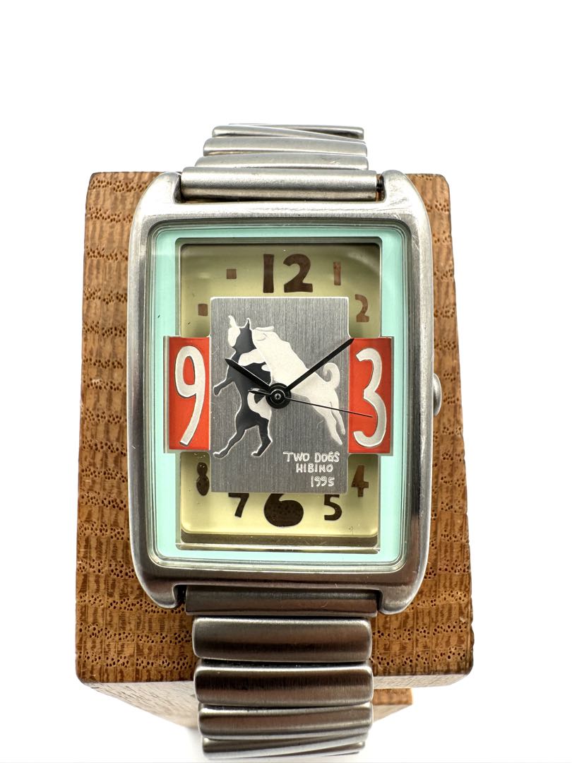 Parco Analog Quartz Men Hibino Special Two Dogs Watch