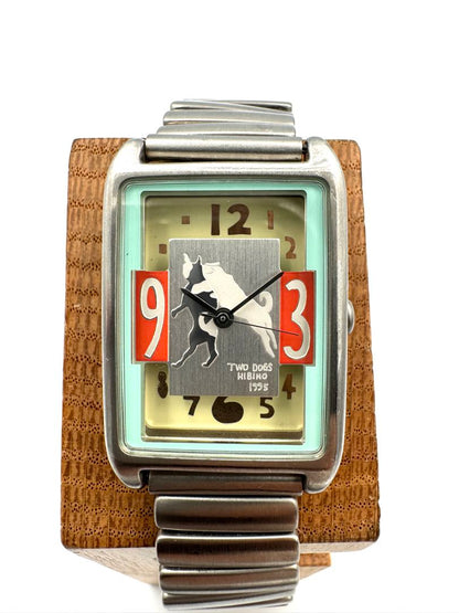 Parco Analog Quartz Men Hibino Special Two Dogs Watch