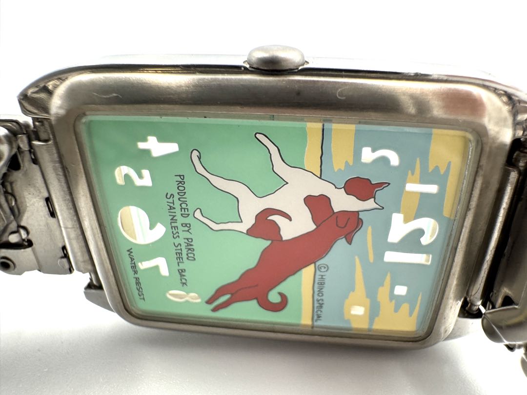 Parco Analog Quartz Men Hibino Special Two Dogs Watch