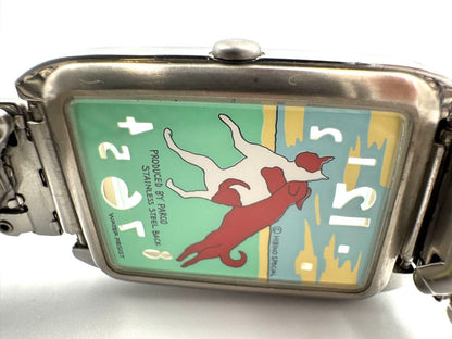 Parco Analog Quartz Men Hibino Special Two Dogs Watch