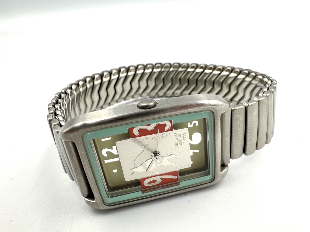 Parco Analog Quartz Men Hibino Special Two Dogs Watch