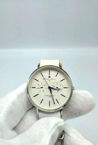 Salvatore Marra SM15117-SSWHBI Analog Quartz Men