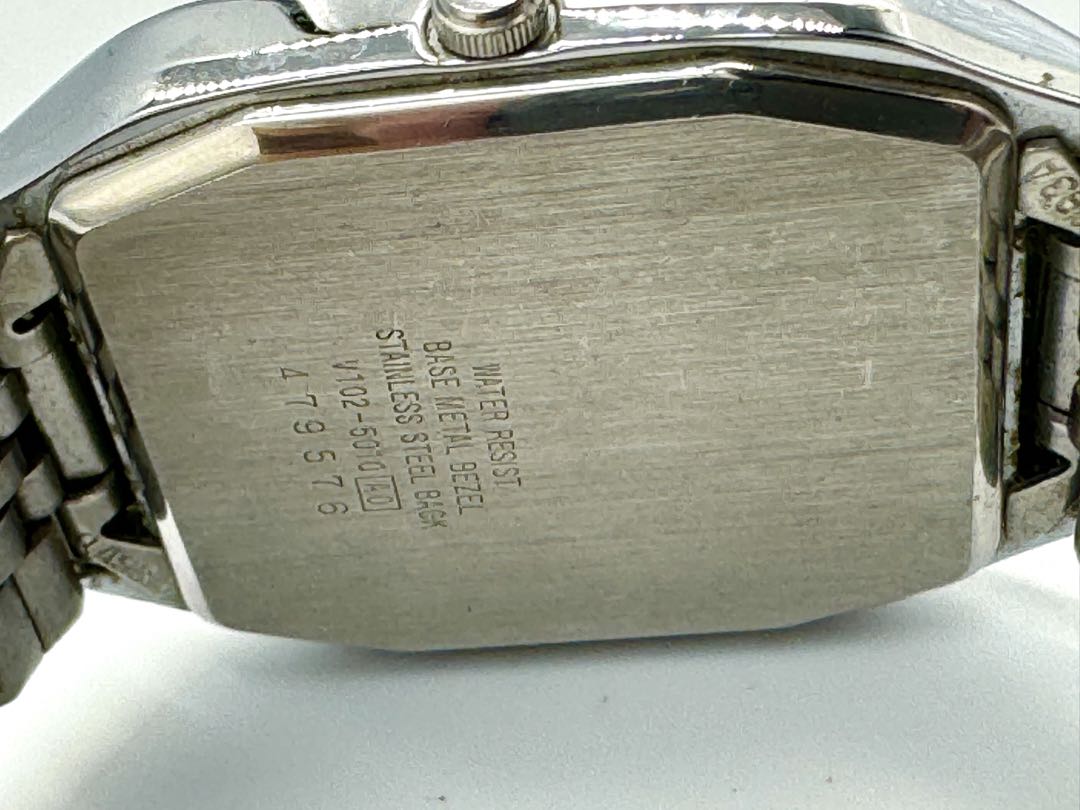 Seiko Alba V102-5010 Analog Quartz Men Solar