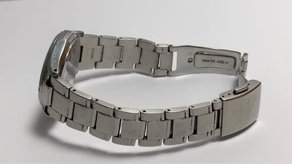 Seiko Wired 7T92-0GB0 Analog Quartz Men Working Item Navy Chronograph For Parts / Junk