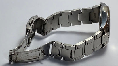 Seiko Wired 7T92-0GB0 Analog Quartz Men Working Item Navy Chronograph For Parts / Junk