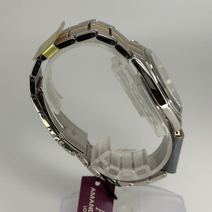 Amanda Bellan Analog Quartz Men Watch Battery Replaced Deadstock