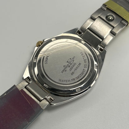 Amanda Bellan Analog Quartz Men Watch Battery Replaced Deadstock