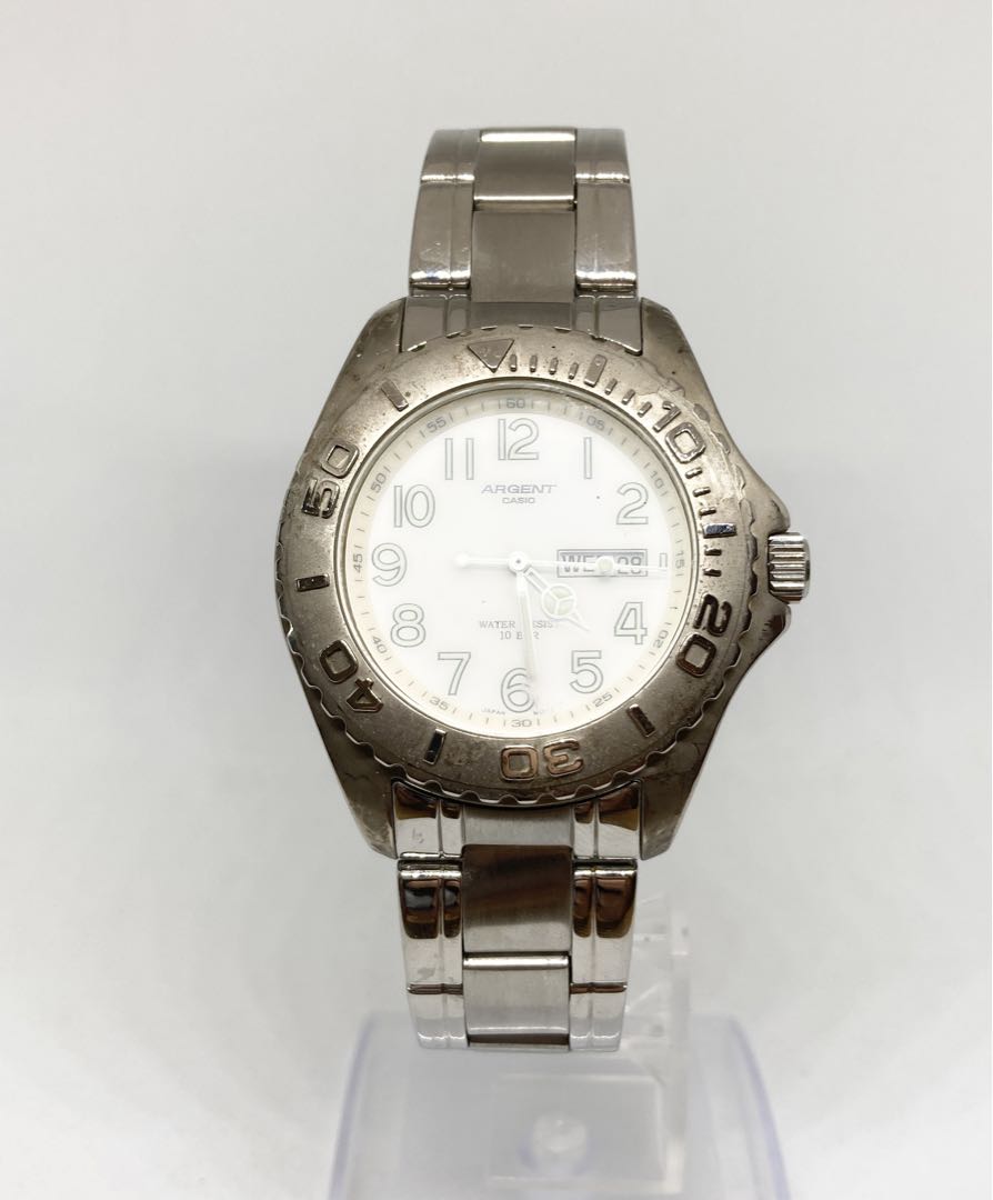 Casio Argent ARG-101 Analog Quartz Men