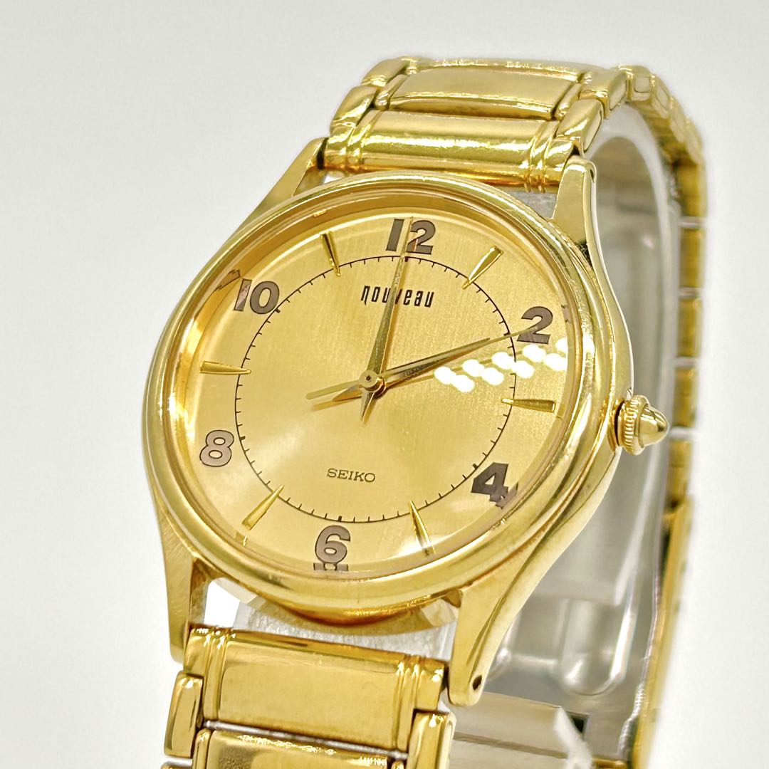 Seiko 5P31-6A00 Analog Solar Men Nouveau Quartz Watch