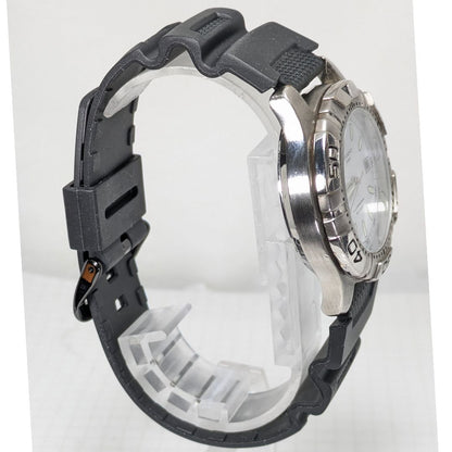 CASIO ARGENT Analog Quartz Men Diver Battery & Band Replaced Working Itemg-85
