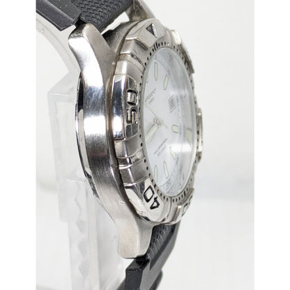 CASIO ARGENT Analog Quartz Men Diver Battery & Band Replaced Working Itemg-85