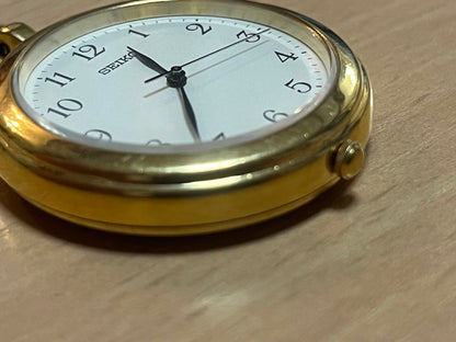 Seiko 7N01-9A00 Analog Quartz Men 98年10月製造 Pocket Watch
