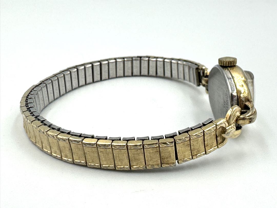Elgin Analog Mechanical (Manual) Women 10Krgp Manual Winding Watch For Parts