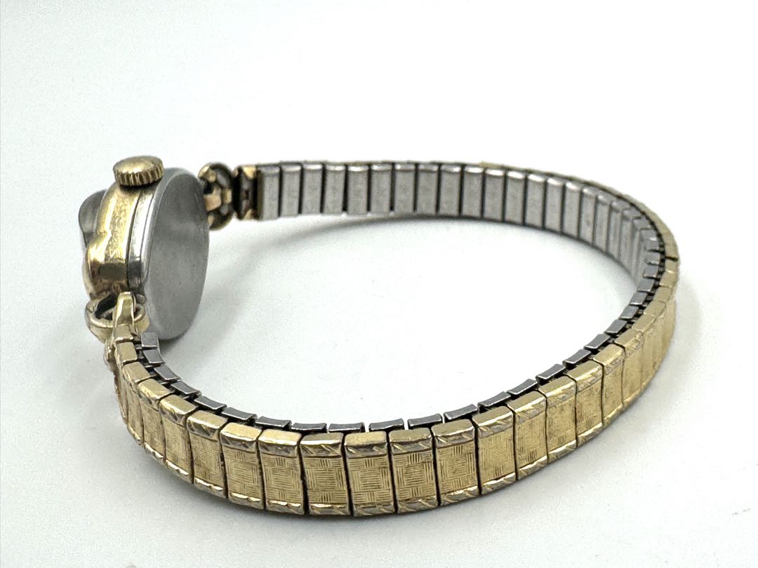 Elgin Analog Mechanical (Manual) Women 10Krgp Manual Winding Watch For Parts
