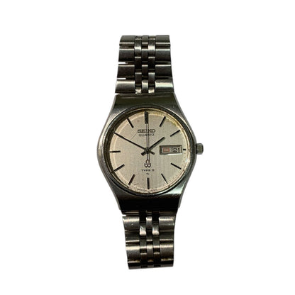 Seiko TYPE2 4316-8000 Analog Quartz Men Type II Watch For Parts / Junk