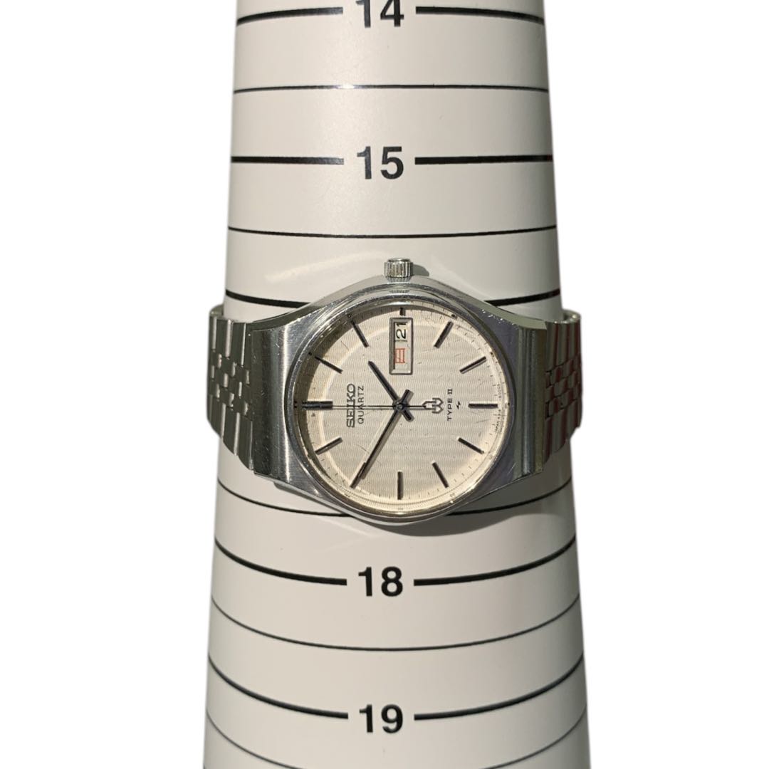 Seiko TYPE2 4316-8000 Analog Quartz Men Type II Watch For Parts / Junk