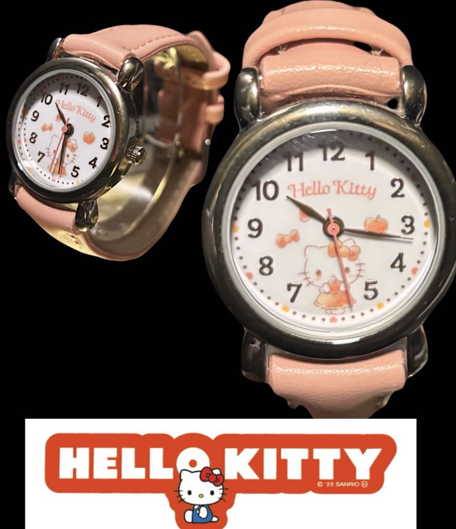 Hello Kitty SR-V25-KTPI Analog Quartz Women 未使用品 ハローキティwatch