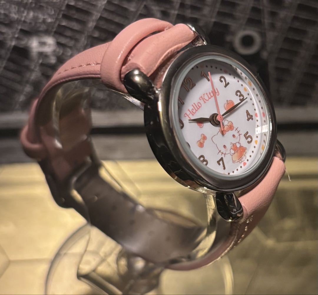 Hello Kitty SR-V25-KTPI Analog Quartz Women 未使用品 ハローキティwatch