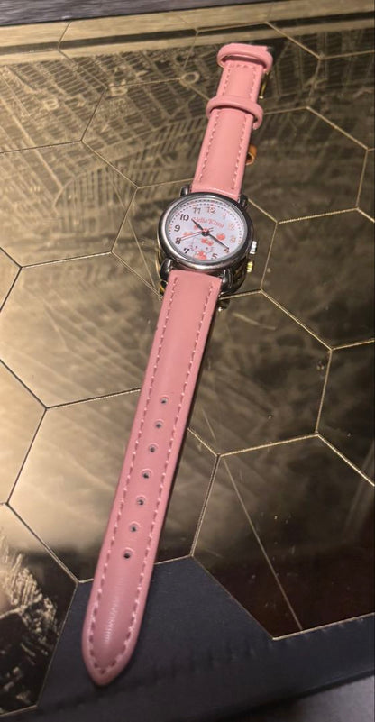Hello Kitty SR-V25-KTPI Analog Quartz Women 未使用品 ハローキティwatch