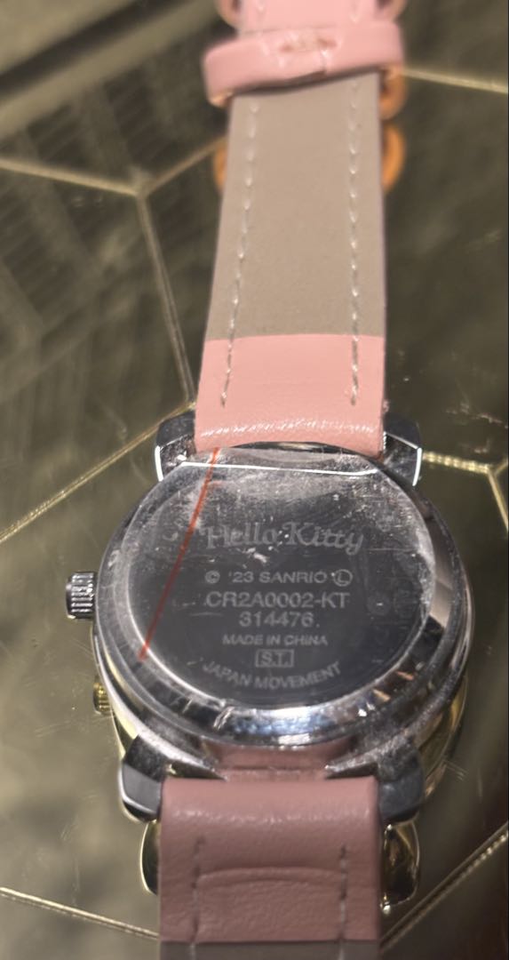 Hello Kitty SR-V25-KTPI Analog Quartz Women 未使用品 ハローキティwatch