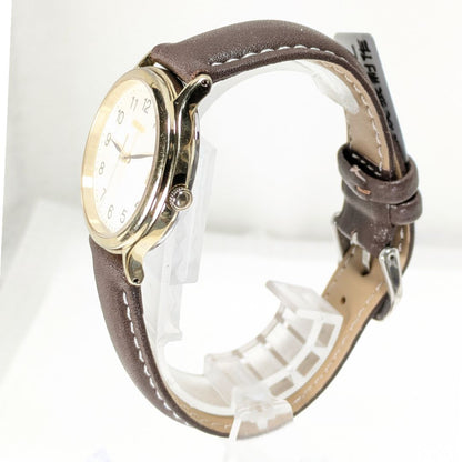 Seiko Analog Quartz Men Battery & Band Replaced Working Item