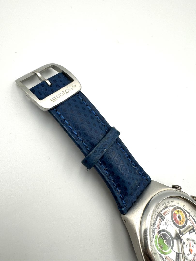 Swatch Irony Special Box Swagmen Set YZS02 YCS1002 Analog Quartz Unisex Men Chronograph Watch For Parts