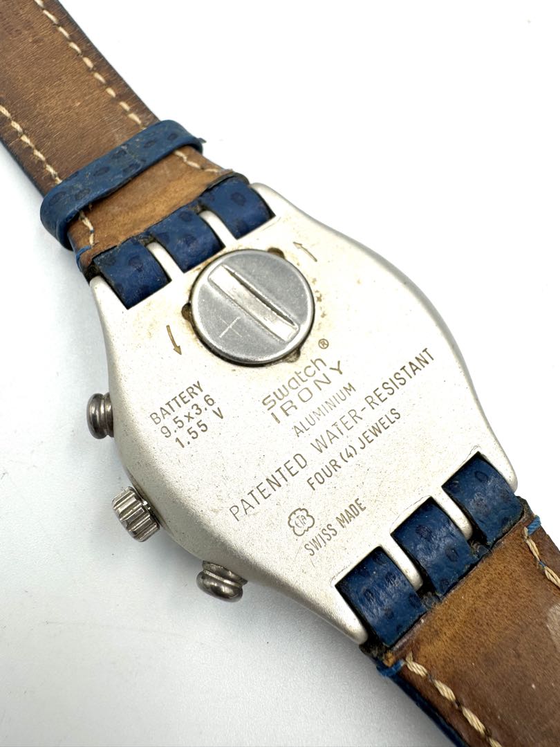 Swatch Irony Special Box Swagmen Set YZS02 YCS1002 Analog Quartz Unisex Men Chronograph Watch For Parts