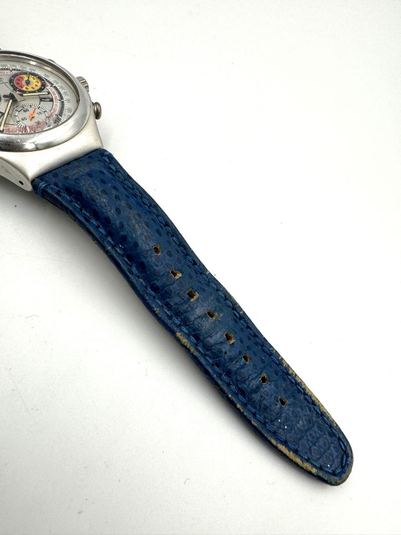 Swatch Irony Special Box Swagmen Set YZS02 YCS1002 Analog Quartz Unisex Men Chronograph Watch For Parts