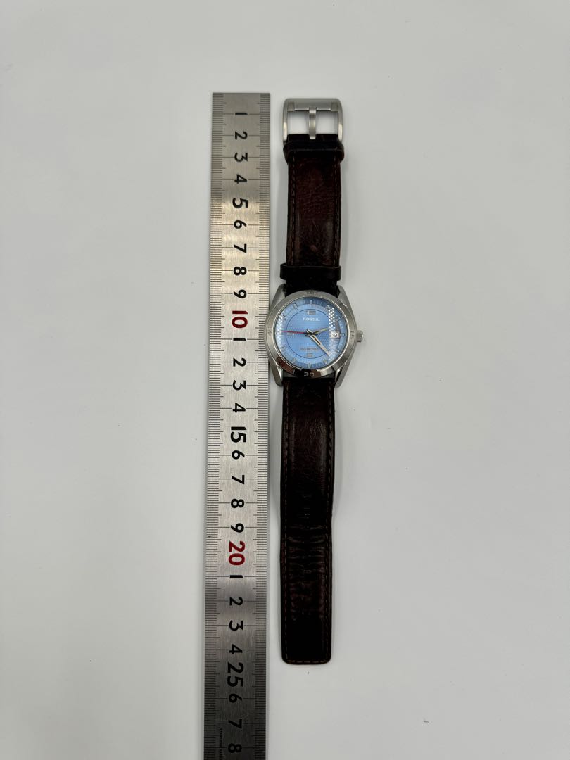 Fossil blue AM-4050 Analog Quartz Men Watch
